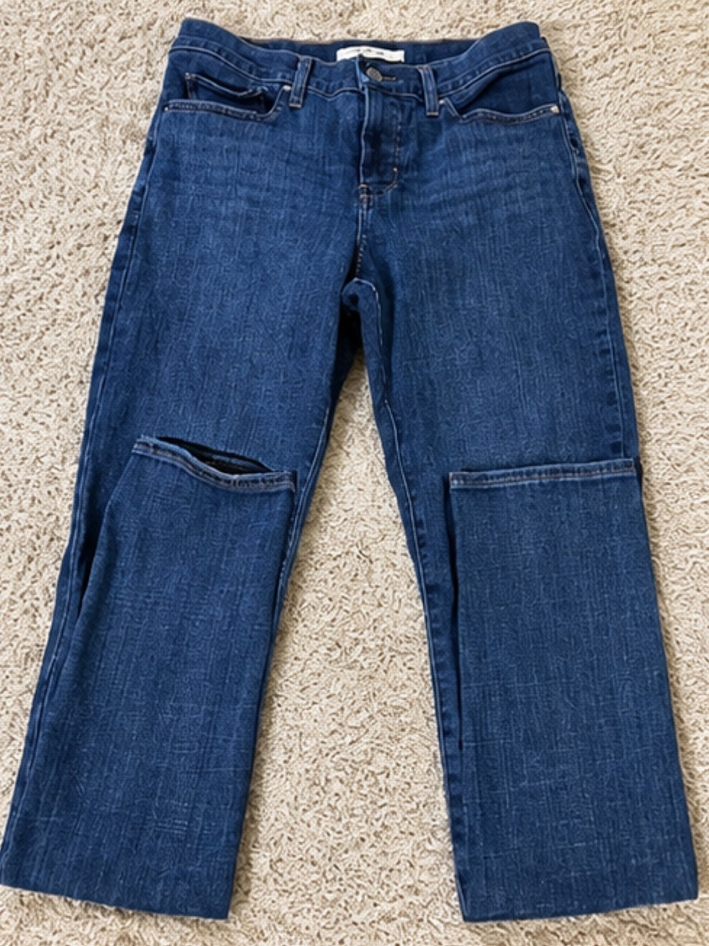 Levi's Women's Dark Blue Straight Leg Jeans